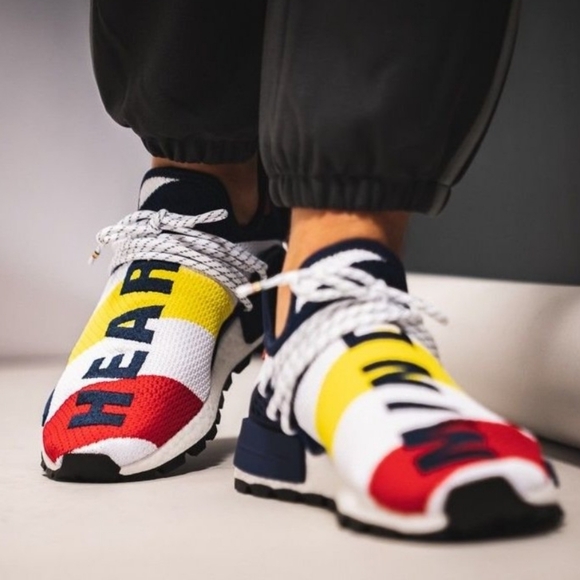 adidas Other - Adidas Pharrell Williams Multi Color Sneakers Men's Size 13
